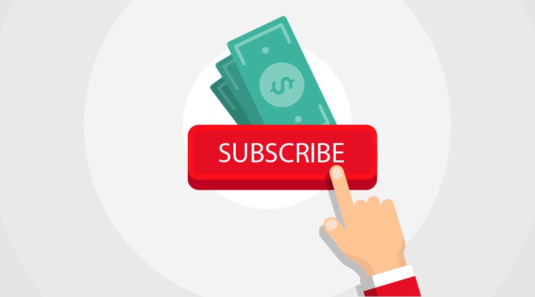 Subscription in e-commerce driven by changing consuming habits